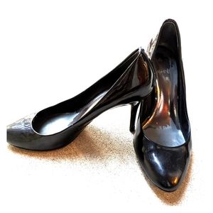 Coach Black Patent Heels - Size 8.5